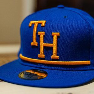 The Hundreds - TH Blue/Gold - 59Fifty New Era Hat - Size 7 3/8